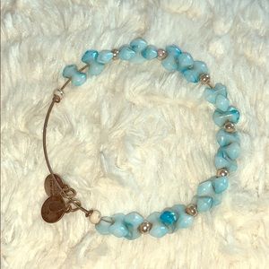 Alex and Ani Blue Rock Candy Bracelet